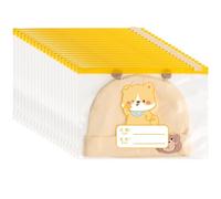 Borsa portaoggetti per scuola materna, borse scolastiche con cerniera,Borsa trasparente impermeabile per bambini piccoli portatile | Organizzatore infermieristico del fumetto con chiusura