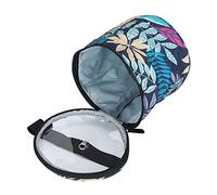 Borsa Portaoggetti per Strumenti da Cucito di Grande capacità, Tessuto Oxford con Scomparti Elastici e in Rete, Impermeabile e Stabile, per Riporre Lavori a Maglia, Uncinetto,