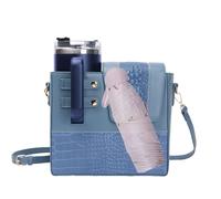 Borsa Portaoggetti Per Tazza D'acqua A Tracolla Portatile Da Esterno, Borsa Portaoggetti Per Tazza A Tracolla Con Tracolla Regolabile, Borsa A Tracolla Con Porta Bottiglia D'acqua, Per Viaggi