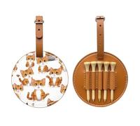 Borsa portaoggetti per tee da golf con gattino, facile da trasportare e più efficiente nel giocare a golf