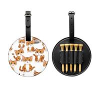 Borsa portaoggetti per tee da golf con gattino, facile da trasportare e più efficiente nel giocare a golf