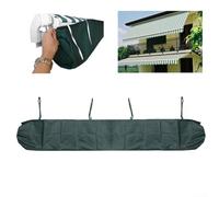 Borsa portaoggetti per tenda da esterno con protezione in tessuto impermeabile e antipolvere per tende manuali, resistente alla putrefazione e all'usura, facile da fissare con cordoncini attaccati