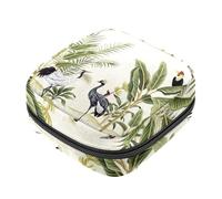 Borsa portaoggetti per tovaglioli igienici, borsa per il primo periodo di scarabocchi di verdure colorate per ragazze e donne, sacchetto per coppette mestruali femminili sacchetti per tamponi