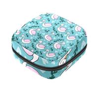 Borsa portaoggetti per tovaglioli igienici, motivo gelato, per il primo periodo, per ragazze e donne, per coppette mestruali femminili, Multicolore 4, 4.7x6.6x6.6 in/12x17x17 cm