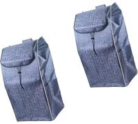 Borsa Portaoggetti per Trolley della Spesa Impermeabile in Tessuto Oxford da 80 Litri - Borsa di Ricambio per Trolley Durevole E di Grande capacità, A, 2PCS