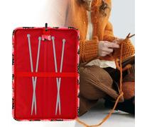 Borsa portaoggetti per uncinetti Tasche interne multiple Borsa portaoggetti