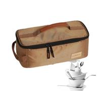 Borsa portaoggetti per utensili da campeggio - Set di sacchetti portaoggetti da campeggio | Organizzatore da cucina da viaggio, deposito di utensili da escursionismo, sacchetto per utensili compatto