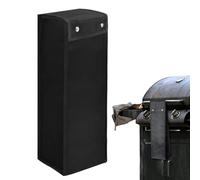 Borsa portaoggetti per utensili da griglia, porta utensili da griglia, borsa pieghevole in tessuto Oxford per da griglia, portaoggetti per utensili da barbecue, grande capacità per