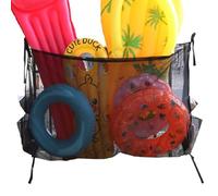 Borsa portaoggetti pieghevole per galleggianti da piscina: in rete sospesa, per palloncini, | Giocattoli gonfiabili in giardino e altri per piscina | Borsa portaoggetti con ga