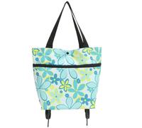 Borsa Portaoggetti Pieghevole Per Trolley Della Spesa Carrello Con Ruote