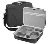 Borsa portaoggetti portatile adatta per DJI Flip, custodia protettiva di grande capacità, organizer da viaggio, borsa da trasporto rigida impermeabile antiurto borsa a tracolla, Nero , Custodia