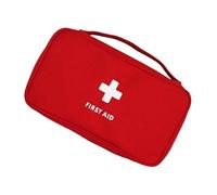 Borsa portaoggetti portatile con manico, multiuso, per il primo soccorso, organizzata per auto, officina, sport, attività avventura, spazio vuoto, Rosso, Bellezza di massa