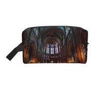 Borsa portaoggetti portatile di grande capacità con protezione anti-collisione e squisita stampa solenne della chiesa