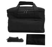 Borsa portaoggetti portatile per centrale elettrica, custodia da viaggio in poliestere con maniglia e tracolla, 7,9x11,8x6,7 pollici, organizer per cavi e accessori del generatore.