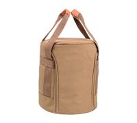 Borsa portaoggetti stufa riscaldante con tasca in rete con cerniera e manici in