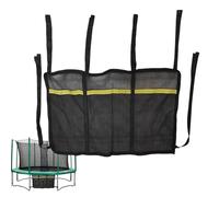 Borsa portaoggetti traspirante per trampolino 3 tasche organizer, rete porta scarpe | Borsa per il trasporto durevole con più vetture, accessori esterni leggeri per piscina, sport, C.