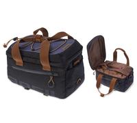 Borsa portapacchi Basil Miles impermeabile nero ardesia 7 litri