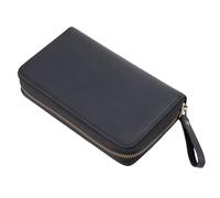 Borsa Portapenne Permanente In Pelle Bovino Che Evidenzia La Struttura Naturale Del Cavallo Selvaggio Per Specialisti Degli Studenti Custodia Portapenne In Pelle Multifunzionale