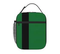 Borsa portapranzo con stampa bandiera del Sultanato di Delhi, per ufficio, lavoro, picnic, borsa termica per il pranzo, riutilizzabile, per adulti