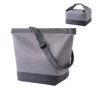 Borsa Portapranzo Isolata Per Donne,Contenitore Termico con Cima Arrotolabile - Borsa a Tracolla per la Scuola - Per Donne Uomini Bambini Pranzo Lavoro Scuola Viaggio Attività All'aperto Campeggio Pic