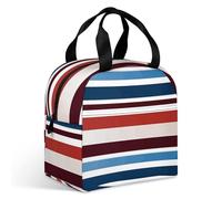 Borsa portapranzo per adulti, a prova di perdite, isolata, con cerniera e tasche multiple, grande capacità, per ufficio, lavoro, picnic