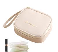 Borsa portasciugamani - Borsa per riporre oggetti, periodica, borsa mestruale con cerniera | borsa mestruale in pelle PU con cerniera, sacchetto per il primo periodo, borsa portaoggetti per S