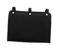 Borsa Portatile da Viaggio con Gancio e Zip, Tasca Nascosta Nera | Poliestere Leggero, Scomparto Segreto, Design Multifunzione, per Valigia e Guardaroba, un Pezzo