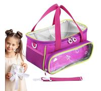 Borsa portatile da viaggio per lettore audio Toni-es, custodia per Toniebox Starte-r Set, Toni-es figure, cuffie e stazione di ricarica, custodia protettiva organizer con tracolla e maniglia
