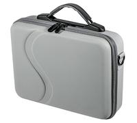 Borsa portatile di stoccaggio con le doppie cerniere dei compartimenti personalizzabili del rivestimento molle che trasporta i sacchetti per il viaggio