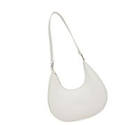 Borsa portatile in miniatura alla moda Texture Premium Opzione di colore multiplo senza soluzione di continuità Vari stili di abbigliamento Borsa a tracolla moderna pendolari, bianco, One Size