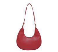 Borsa portatile in miniatura alla moda Texture Premium Opzione di colore multiplo senza soluzione di continuità Vari stili di abbigliamento Borsa a tracolla moderna pendolari, Rosso, One Size