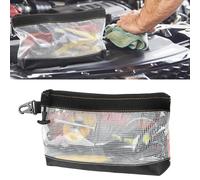 Borsa Portatile in PVC Trasparente per Utensili Fissaggi e Riparazione Essenzial