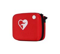 Borsa portatile per DAE, defibrillatore di emergenza, con foro per il segnale del telecomando e simbolo a croce accattivante, ideale per serie AED120P