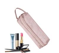Borsa portatile per eventi da stadio, dimensioni da viaggio, articoli da toeletta in rete, per vacanze, aeroporto, palestra, campeggio, crociera, ospedale, bagno, aeroplano, rosa., vedi descrizione