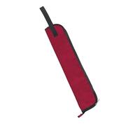 Borsa Portatile per il Trasporto di Bacchette con Tessuto Oxford Impermeabile per Kit Jazz e Spettacoli Teatrali 46 X 10 X 2 Cm (rosso)