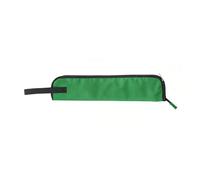 Borsa Portatile per il Trasporto di Bacchette con Tessuto Oxford Impermeabile per Kit Jazz e Spettacoli Teatrali 46 X 10 X 2 Cm (GREEN)