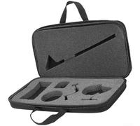 Borsa portatile per mulinello da pesca con cuscino in spugna spessa, doppie cerniere in metallo liscio e apertura grandangolare per l'organizzazione degli attrezzi da pesca (mulinello da spinning)