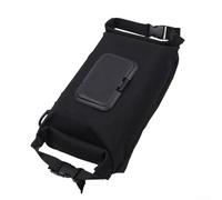 Borsa portatile per salviettine umidificate con capacità di sospensione per un facile accesso (nero)