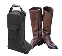 Borsa portatile per stivali da equitazione, borsa per stivali lunghi, per equitazione, ferita, escursionismo, antipolvere, in tessuto Oxford 600D, organizer per scarpe
