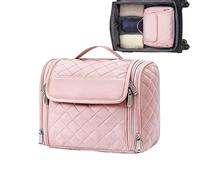 Borsa Portatrucco da Viaggio - Portaoggetti per Makeup - Pochette cosmetici da viaggio,Per donna, trasferta, vacanza, hotel, bagno, doccia, aereo, bagaglio a mano, bagaglio, valigia