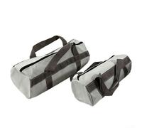 Borsa portautensili cilindrica portatile da campo per riparazioni generali e attività elettriche, progettata per ridurre al minimo lo spazio di archiviazione senza sacrificare l'utilità (38,1 cm)