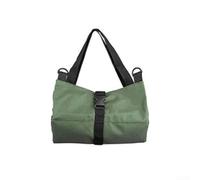 Borsa portautensili compatta e portatile con fibbie sicure e cerniere resistenti alla ruggine per falegnami ed elettricisti (verde)