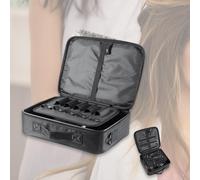 Borsa portautensili da barbiere, regalo, doppio strato, spaziosa, professionale,