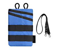 Borsa Portautensili Edc Leggera per Esterni, Mini Marsupio Pieghevole Edc, Borsa Portaoggetti Resistente All'Usura, Organizer per Campeggio, Escursionismo Sport(Blue)