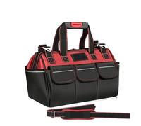 Borsa Portautensili Elettrica, Borse Portaoggetti Impermeabili Multifunzionali, Adatte For Elettricisti, Falegnami, Meccanici Di Automobili, Proprietari Di Casa(16 in)