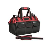 Borsa Portautensili Elettrica, Borse Portaoggetti Impermeabili Multifunzionali, Adatte For Elettricisti, Falegnami, Meccanici Di Automobili, Proprietari Di Casa(18 in)