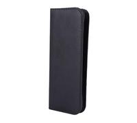 Borsa portautensili for forbici da barbiere in pelle PU nera professionale for taglio capelli Per conservare gli strumenti per parrucchieri