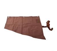 Borsa portautensili in tela cerata per casa e giardino, 16 tasche, resistente, per chiavi e scalpelli, design pieghevole