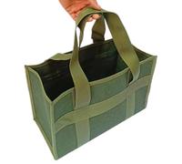 Borsa portautensili in tela di grande capacità a bocca larga borsa per attrezzi borse di stoccaggio per gli uomini multifunzione resistente all'usura organizzatori borsa organizer