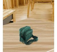 Borsa portautensili in tela Oxford resistente, con tracolla regolabile, organizer multi-cella per elettricista per scalpelli e ferramenta, verde bl(verde)